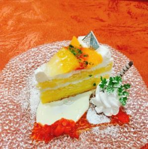 フルーツショートケーキ