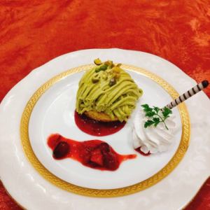 ピスタチオモンブラン