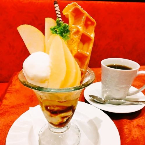 Pear and Apple Autumn Parfait