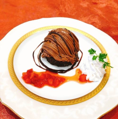 蒙布朗生巧克力