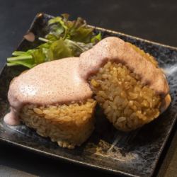 明太子マヨ焼きおにぎり