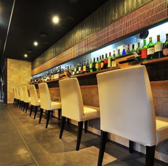 カップルにおすすめのプライベート感抜群のお席となります。