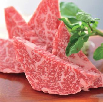 黒毛和牛カルビ(たれ)/黒毛和牛中落ちカルビ(たれ)