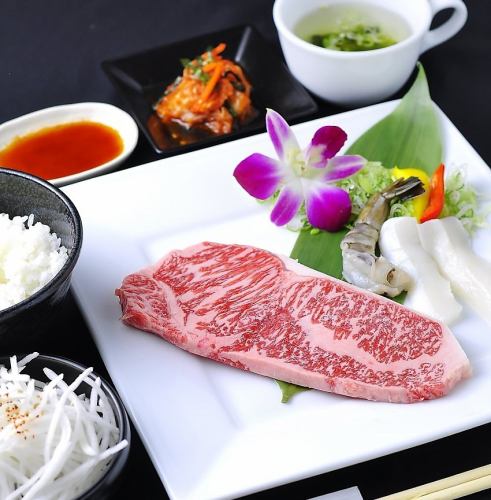 黒毛和牛特撰焼肉ご膳 