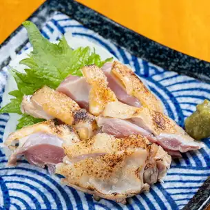旨味凝縮！鶏のたたき