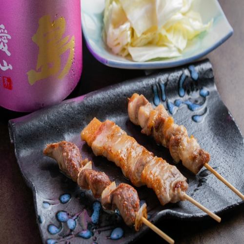 一口食べれば虜になる、焼き鳥の美味しさ。