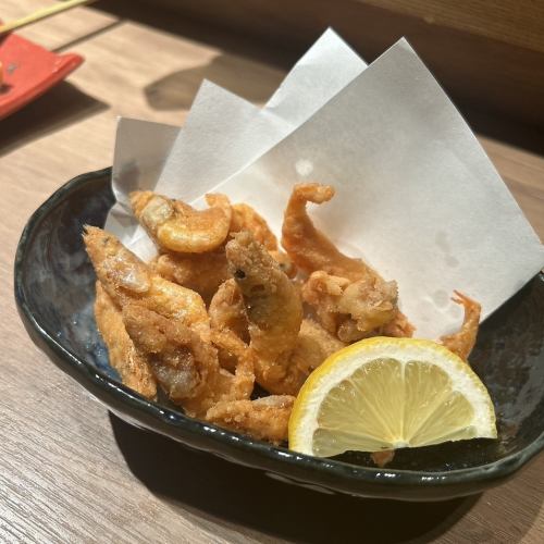 小エビのから揚げ