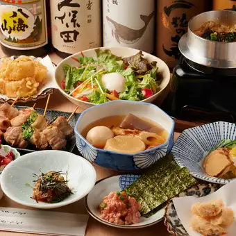 『稲ノ和・豪華コース』全10品　3時間飲み放題付き 5500円