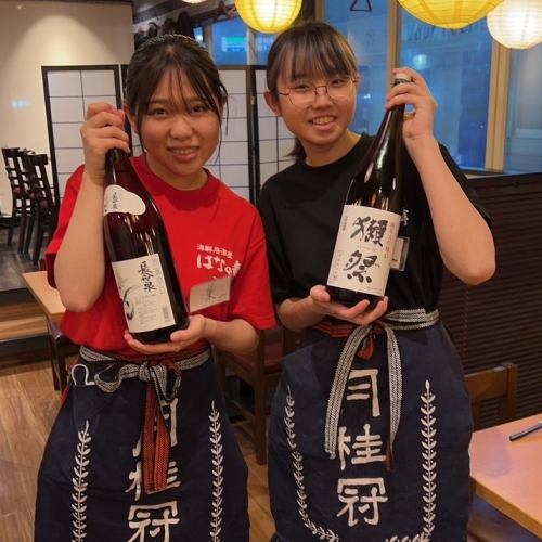 全国の日本酒を各種取り揃えております♪