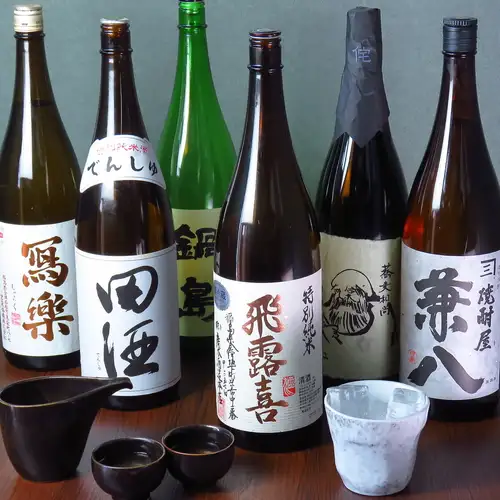 豊富なお酒ございます