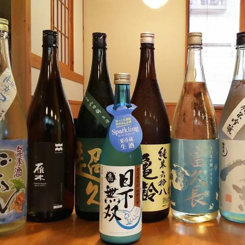 Sake according to the season