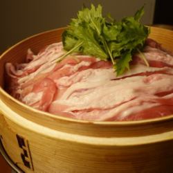 蒸しゃぶせいろ 豚編 2人前～のオーダー