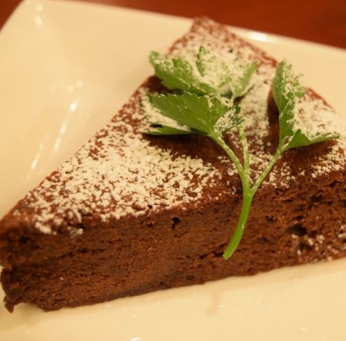 自家製ガトーショコラ