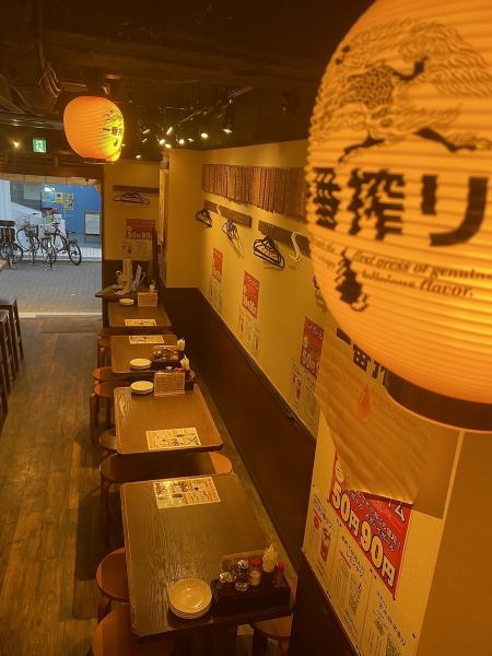 There is no doubt that you will be able to drink alcohol in a retro Showa atmosphere! We have a large selection of delicious menus that will surprise you with the hormones that are outstandingly fresh.We accept reservations from any number of people.