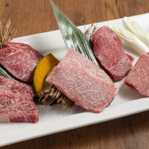 和牛5種盛り合わせ