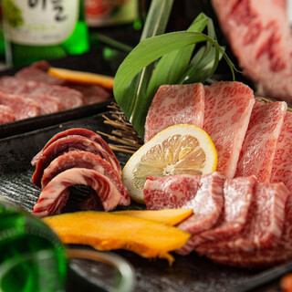 ■6980円食べ放題コース■黒毛和牛上カルビや国産豚カルビ、チヂミなどすべて食べ放題!