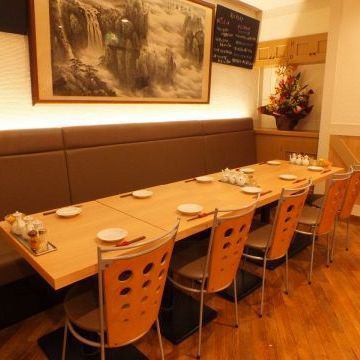 We offer your seat capable of supporting a wide variety such as cleanliness full please ♪ after work and drinking enjoy authentic Chinese commitment in-store scene.