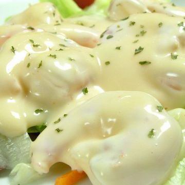 Shiba shrimp mayonnaise sauce