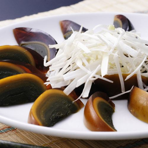 Century egg cold dishes