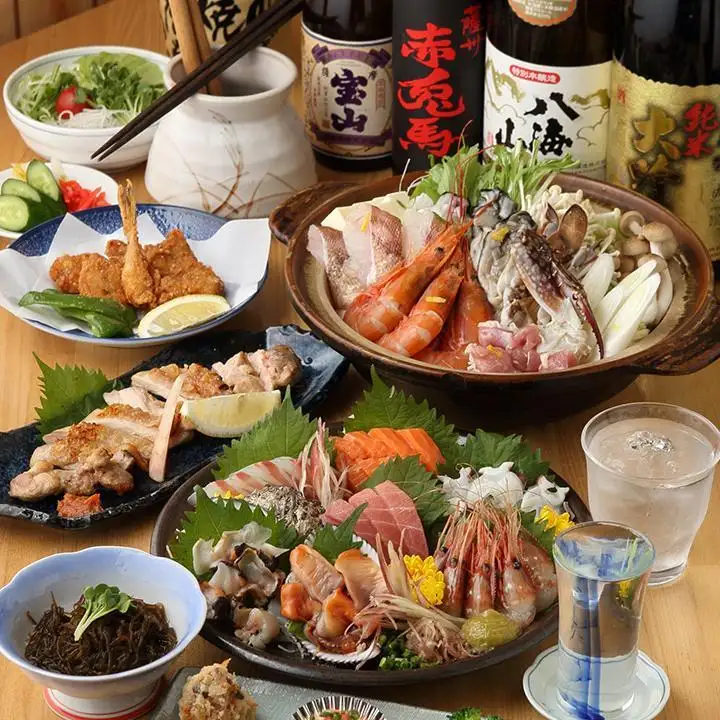 新鮮な海鮮料理を楽しめる♪アットホームな雰囲気で至福のひとときをご提供。