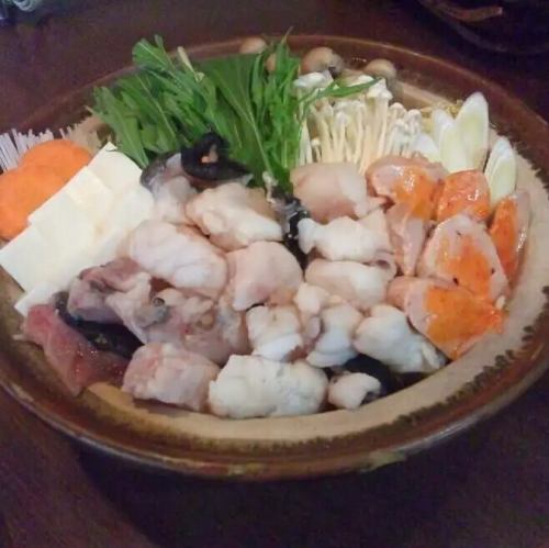 冬季限定！熱々鍋料理各種【11月～３月まで】