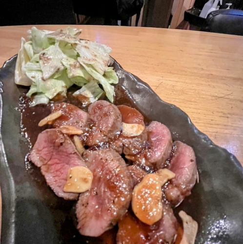 エゾ鹿ステーキ