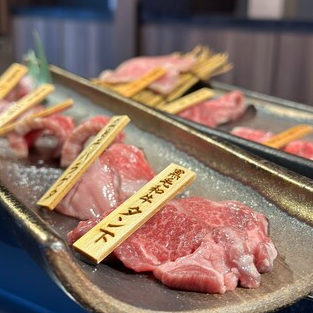 広島牛を中心とした焼肉や鉄板焼き◆「肉のキープ」サービスも◎