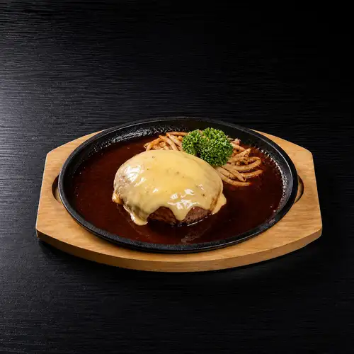だるまチーズハンバーグ