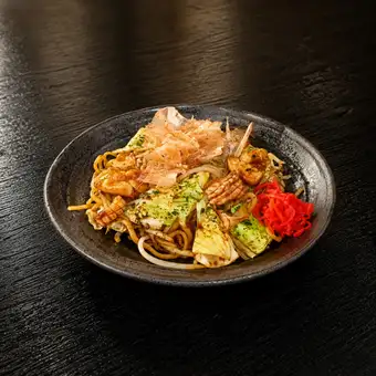 Squid yakisoba (sauce/salt)