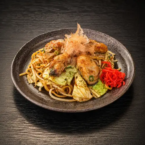 牡蠣焼きそば(ソース/塩)