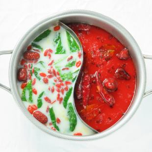 히로시마 굴·히로시마 모미지 돼지 로스 첨부♪【샤브샤브 불 냄비】120분 뷔페 코스 5500엔