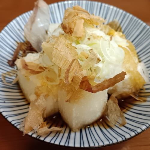 豆富とお餅の揚げ出し