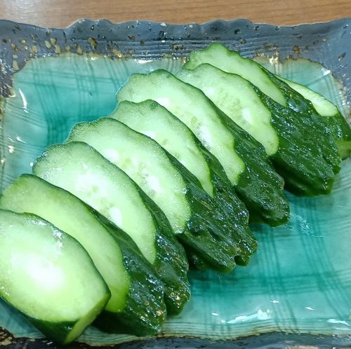 胡瓜の一本漬け