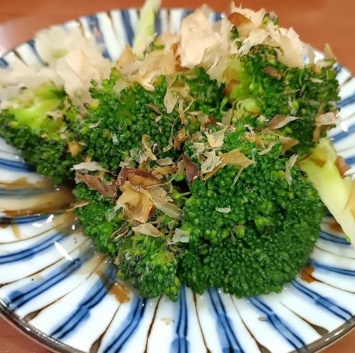 ブロッコリーの焼き浸し