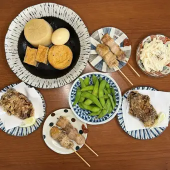 【 富まる お試しコース 】料理5品目＋2時間飲み放題付き 2800円（税込）