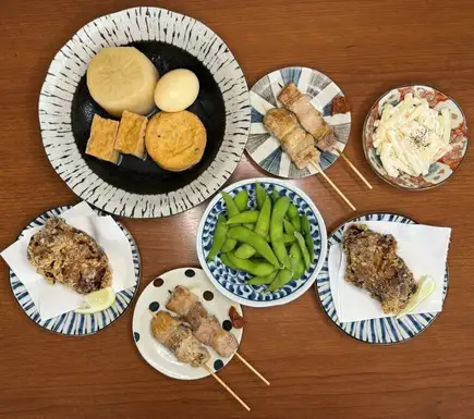 【 富まる お試しコース 】料理5品目+2時間飲み放題付き 2800円(税込)