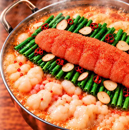 Mentaiko Motsunabe Course
