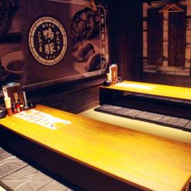 A tatami room perfect for banquets of 10 or 20 people.* Some seats are not listed.Please feel free to contact us.
