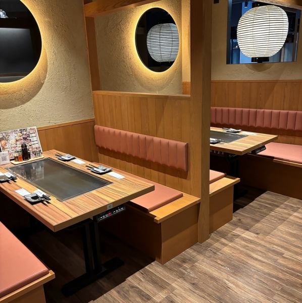 広々とした「BOX席」は家族連れに大人気♪