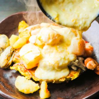 限定！海鮮　桃太郎焼き（白）