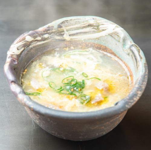 鶏出汁玉子スープ