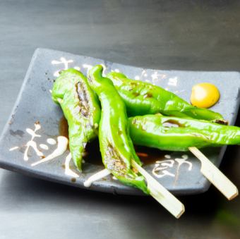 甘長唐辛子串