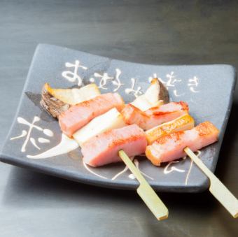 エリンギベーコン串