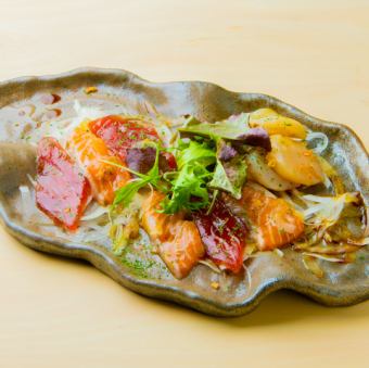 海鮮カルパッチョ