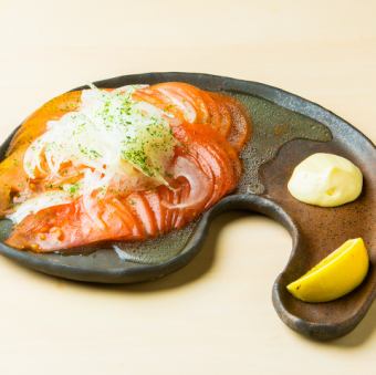 オニオンスライストマト