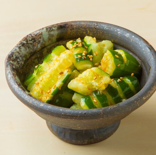 やみつきピリ辛キュウリ