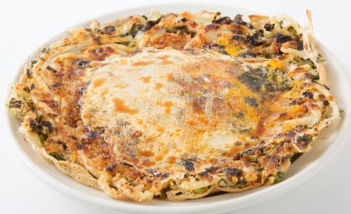 ねぎ焼うどん入り