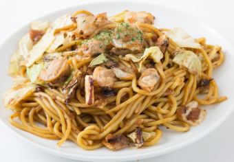 シーフード焼そば