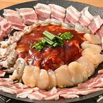 贅沢な韓国料理をたらふく食べられる忘年会宴会に最適なコース♪