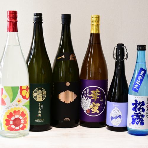 There is also an abundance of authentic shochu.